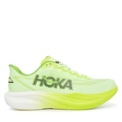 Buty do biegania Hoka. Zielone buty sportowe męskie HOKA, bez zapięcia, do biegania. Za 729.99 zł.