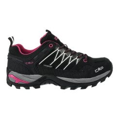 Damskie Buty Turystyczne Rigel Suede Low Cut. Czarne trekkingi damskie CMP, outdoorowe. Za 339.00 zł.