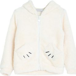 Kremowa Bluza Lazy Lullaby. Białe bluzy dla dziewczynek marki Born2be, na jesień. Za 44.99 zł.