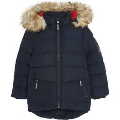 Granatowa Kurtka Conventionality. Niebieskie kurtki i płaszcze dla chłopców marki Born2be, na jesień. Za 169.99 zł.