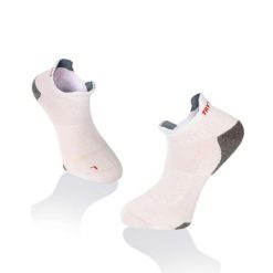 Ultracienkie skarpetki do biegania z Tactel White. Białe skarpety damskie TRY TO FLY, bez wzorów. W wyprzedaży za 56.63 zł.