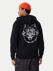 RVCA Bluza 23A483507 Czarny Regular Fit. Czarne bluzy męskie RVCA, m, bez wzorów, z bawełny, bez kaptura. Za 359.99 zł.