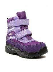 Sprandi Śniegowce CP91-AW22-22760(IV)DZ Fioletowy. Fioletowe buty zimowe dziewczęce Sprandi, bez wzorów, z materiału, bez zapięcia. Za 119.99 zł.