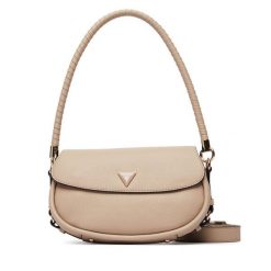 Torebka Guess. Brązowe torebki do ręki damskie Guess, z aplikacjami, klasyczne, bez dodatków. Za 589.99 zł.