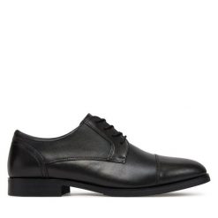 Półbuty Aldo. Czarne eleganckie półbuty Aldo, wizytowe, bez zapięcia. Za 379.99 zł.
