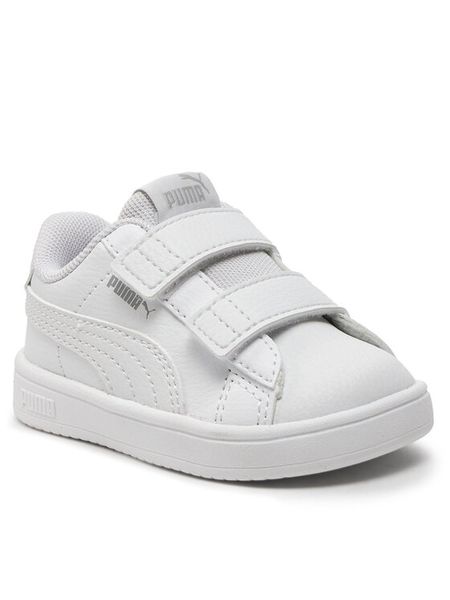 Puma Sneakersy Rickie Classic V Inf 394254-08 Biały. Białe buty sportowe dziewczęce Puma, bez wzorów, ze skóry, bez zapięcia. Za 99.99 zł.