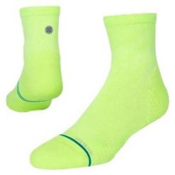Skarpety biegowe Stance Run Light Quarter. Żółte skarpety damskie Stance, bez wzorów. Za 49.99 zł.