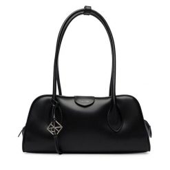 Torebka Calvin Klein. Czarne torebki do ręki damskie Calvin Klein, bez wzorów, klasyczne, bez dodatków. Za 649.99 zł.