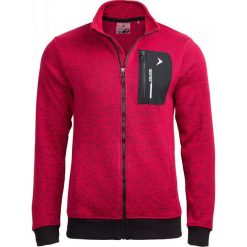 Bluza męska BLM610 - czerwony melanż - Outhorn. Czerwone bluzy męskie Outhorn, melanż. W wyprzedaży za 99.99 zł.