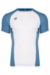 ARENA KOSZULKA T-SHIRT TECHNICZNY MEN GYM S/S PANEL 000948154 WHITE-PATAGONIA ROZMIAR S. Białe t-shirty męskie Arena, m, bez wzorów, bez kołnierzyka. Za 87.22 zł.