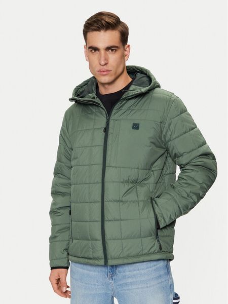 Billabong Kurtka przejściowa Journey Puffer ABYJK00162 Zielony Regular Fit. Zielone kurtki męskie Billabong, m, bez wzorów, z syntetyku, bez kaptura. Za 309.99 zł.