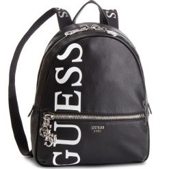 Plecak GUESS - HWVL7 184330 BLA. Czarne plecaki damskie Guess, z aplikacjami, ze skóry ekologicznej, klasyczne. Za 599.00 zł.