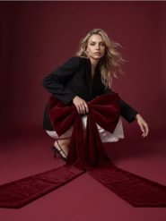 Cekinowa spódnica midi z rozcięciem - biały. Białe spódnice damskie Sinsay, l, bez wzorów, midi. Za 69.99 zł.