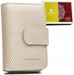 Skórzany Portfel Damski W Orientacji Pionowej Lumarko!. Portfele damskie Peterson, bez wzorów. Za 185.42 zł.