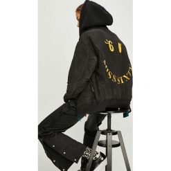 Miss Sixty - Kurtka bomber dwustronna. Czarne kurtki damskie Miss Sixty, z aplikacjami, z bawełny. W wyprzedaży za 599.90 zł.