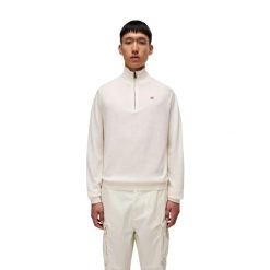 Bluza z zamkiem 1/2 Napapijri Damavand 4. Brązowe bluzy męskie Napapijri, uniwersalny, bez wzorów, ze skóry, bez kaptura. Za 466.85 zł.