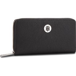 Duży Portfel Damski TOMMY HILFIGER - Th Core Lrg Za Walle AW0AW05751Th 903. Czarne portfele damskie Tommy Hilfiger, ze skóry ekologicznej. W wyprzedaży za 209.00 zł.