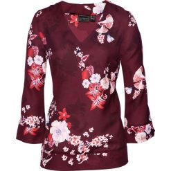 Tunika bonprix czerwony klonowy z nadrukiem. Czerwone tuniki damskie bonprix, z nadrukiem. Za 69.99 zł.