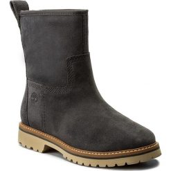 Botki TIMBERLAND - Chamonix Valle Winter Boot A1J9B Iron. Szare kozaki damskie Timberland, ze skóry, bez obcasa, na obcasie. W wyprzedaży za 439.00 zł.
