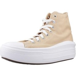 Buty CONVERSE CHUCK TAYLOR ALL STAR MOVE HI Pomarańczowy. Brązowe trampki i tenisówki damskie Converse, bez wzorów, z tkaniny, retro, bez zapięcia. Za 272.99 zł.