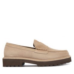 Loafersy Max Mara. Brązowe mokasyny damskie Max Mara. Za 2,619.00 zł.