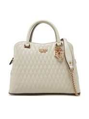 Guess Torebka HWGG96 26060 Écru. Torebki do ręki damskie Guess, z aplikacjami, ze skóry, bez dodatków. Za 419.99 zł.
