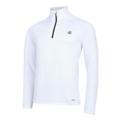 Męska bluza narciarska Fuse Up II. Białe bluzy męskie Dare 2b, m, bez wzorów, z elastanu, bez kaptura. Za 128.55 zł.