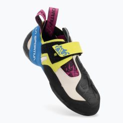 Buty wspinaczkowe damskie La Sportiva Skwama 2024. Niebieskie obuwie sportowe damskie La Sportiva, bez wzorów. Za 599.99 zł.