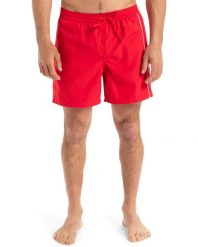 Szorty kąpielowe męskie Quiksilver Everyday Vert Volley 16". Czerwone krótkie spodenki sportowe męskie Quiksilver, m, bez wzorów, z materiału, żeglarskie. Za 139.99 zł.