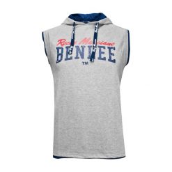 Tank top z kapturem o klasycznym kroju Benlee Epperson. Szare t-shirty męskie BENLEE, m, bez wzorów, klasyczne, bez kołnierzyka. Za 210.00 zł.