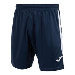 Szorty Joma Glasgow. Białe krótkie spodenki sportowe męskie Joma, m, bez wzorów, z materiału, do piłki nożnej. Za 86.60 zł.