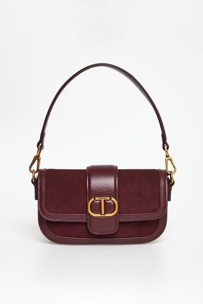 Torebka skórzana listonoszka TWINSET. Plecaki damskie Twinset Milano, bez wzorów. Za 1,159.00 zł.