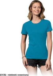 Stedman ST2600 - T-shirt damski - niebieski oceaniczny 2XL. Niebieskie t-shirty damskie Stedman, xl, bez wzorów, bez kołnierzyka. Za 215.56 zł.