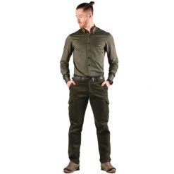Spodnie myśliwskie Tagart FROST 2 z sześcioma kieszeniami. Zielone spodnie materiałowe męskie tagart, l, bez wzorów, z bawełny, klasyczne. Za 389.00 zł.