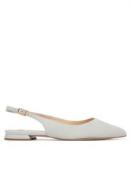 HÖGL Baleriny 0-180102-38000 Szary. Szare baleriny damskie HÖGL, bez wzorów, ze skóry, bez obcasa. Za 699.99 zł.