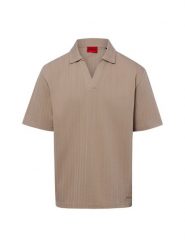 HUGO koszulka polo - Dalibo Mężczyźni Bawełna brązowy, M. Brązowe koszulki polo męskie Hugo, m, bez wzorów, z bawełny, bez ramiączek. Za 429.95 zł.