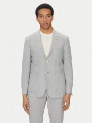 Marciano Guess Marynarka 5GHN16 2314Z Błękitny Slim Fit. Niebieskie marynarki męskie Marciano Guess, z aplikacjami, z syntetyku. Za 649.99 zł.