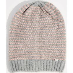 Czapka beanie z lureksu - Wielobarwn. Szare czapki i kapelusze damskie Mohito. Za 29.99 zł.