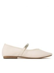DeeZee Baleriny CS21213-08 Beżowy. Brązowe baleriny dziewczęce DeeZee, bez wzorów, ze skóry, bez zapięcia. Za 55.99 zł.