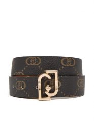 Liu Jo Pasek Damski Reversible Hips Belt AF5239 E0053 Brązowy. Brązowe paski damskie Liu Jo, bez wzorów, ze skóry. Za 299.99 zł.