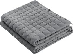 Kołdra obciążeniowa, koc sensoryczny dla dzieci i dorosłych, 150x200CM 6,8KG. Kocyki dla dzieci Rebel. Za 122.68 zł.