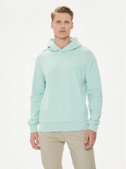 Calvin Klein Bluza Micro Logo K10K109927 Zielony Regular Fit. Zielone bluzy męskie Calvin Klein, m, bez wzorów, z bawełny, bez kaptura. Za 299.99 zł.