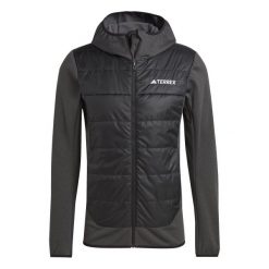 Kurtka Terrex Multi Hybrid Insulated Hooded. Czerwone kurtki damskie Adidas, s, bez wzorów, z materiału, bez kaptura. W wyprzedaży za 389.35 zł.