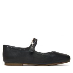 Baleriny Scholl. Czarne baleriny damskie Scholl, bez wzorów, bez obcasa. Za 299.99 zł.