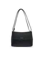 Calvin Klein Torebka Ck Mixmedia Convertible Sm Bag K60K613009 Czarny. Czarne torebki do ręki damskie Calvin Klein, bez wzorów, ze skóry, bez dodatków. Za 199.99 zł.