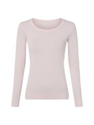 Marie Lund koszulka z długim rękawem Kobiety Dżersej różowy, XS. Czerwone t-shirty damskie Marie Lund, xs, bez wzorów, z dżerseju, bez kołnierzyka. Za 79.95 zł.