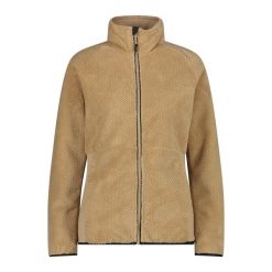 Kurtka damska CMP High Loft. Brązowe kurtki damskie CMP, bez wzorów, bez kaptura. Za 334.40 zł.