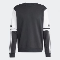 Bluza męska adidas Squadra 25 Sweat Crew. Białe bluzy męskie Adidas, m, bez wzorów, z bawełny, bez kaptura. Za 154.00 zł.