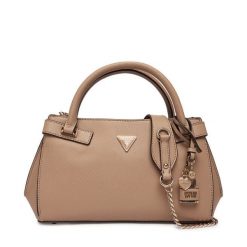 Torebka Guess. Brązowe torebki do ręki damskie Guess, z aplikacjami, bez dodatków. Za 679.99 zł.