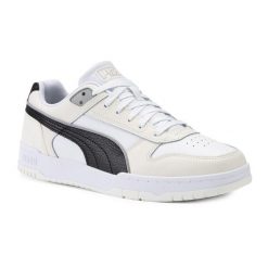 Buty PUMA RBD Game Low. Białe buty sportowe męskie Puma, bez wzorów, trekkingowe. Za 209.99 zł.
